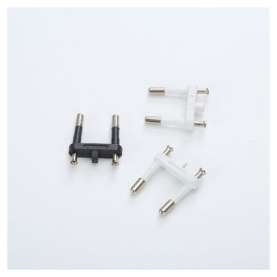 C3604 Copper 2 Pin VDE Plug Insert 4.0MM 2.5A Solid Pin Terminal Plug