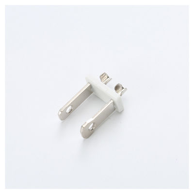 NEMA 1-15 Polarized 1.5*29mm Male Plug Insert 2 Pin For Power Cord