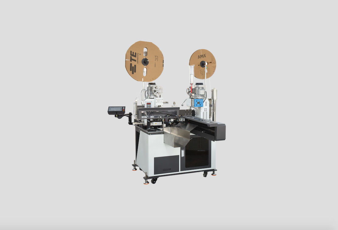 2 End Parallel Wire Crimping Machine Cut Length 60mm-1000mm