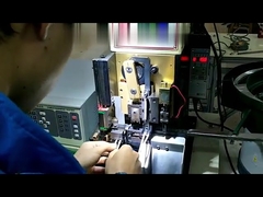 Semi Automatic Telephone Phone Curly Cord Making Male RJ45 RJ11 Connector Crimping Machine