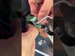 High Power Dual Solder Feed Semi Automatic Soldering Machine LED Strip Battery Soldering