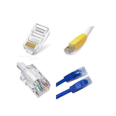 RJ45 CAT5 CAT6 Connector Crimping Machine Ethernet 8P8C 3u Modular Plug Termination