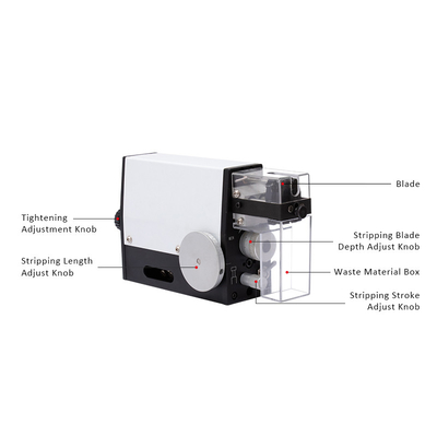 CX-GM001 Jacket Peeling Core Wire Stripping Machine Semi Automatic Sheathed Cable