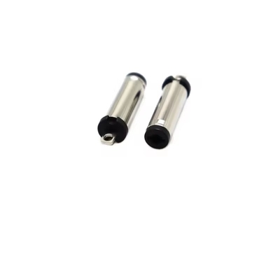 Nickel Plated Solder DC Plug Male 5.5mmX2.1mm DC Power Barrel Connector