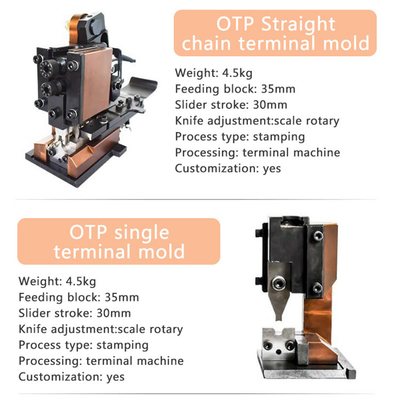 Custom Terminal Crimping Mold for High Speed Press Machine with Various Products Punching and Material Saving