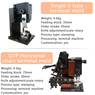 Custom Terminal Crimping Mold for High Speed Press Machine with Various Products Punching and Material Saving