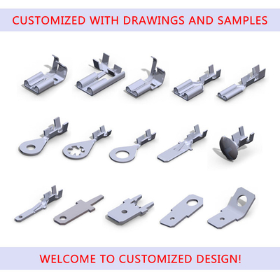 Copper Terminals for Wire Crimping 110 187 6.3 2.8 205 250 4.8 Variety Sizes Available