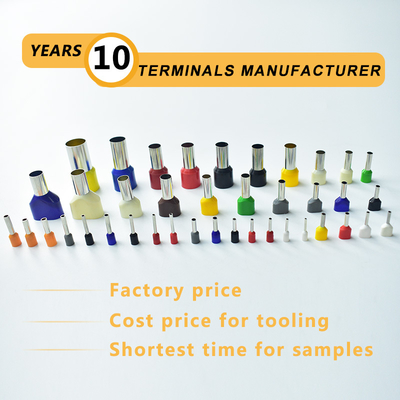 Manufacture in China Terminales EN16-12 Non Insulated Butt Connectors Copper Cable Lug Ring Spade Terminals