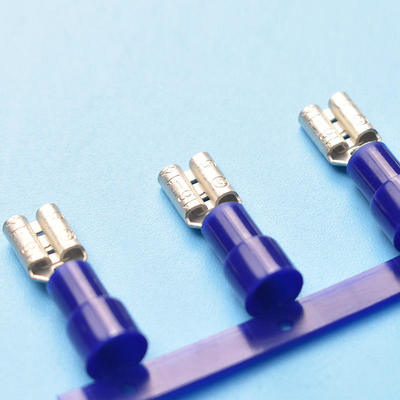 Nylon Insulated Sleeve 6.3Mm Crimp Faston Female Terminals Connector Spade Terminal Cable Lug