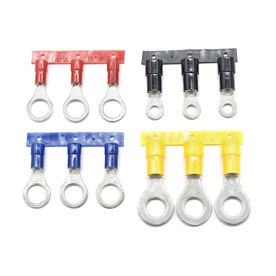 Custom Qwt 12 Awg Ring Terminal Lugs Spade Terminal Connector Crimp Wire Terminal
