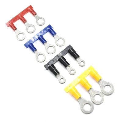 Custom Qwt 12 Awg Ring Terminal Lugs Spade Terminal Connector Crimp Wire Terminal