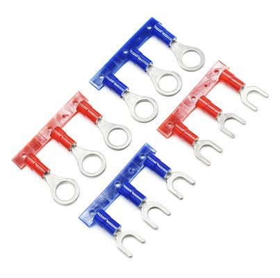 10 Awg Insulated Fork Terminal Wiring Crimp Terminal Spade Terminal Connector