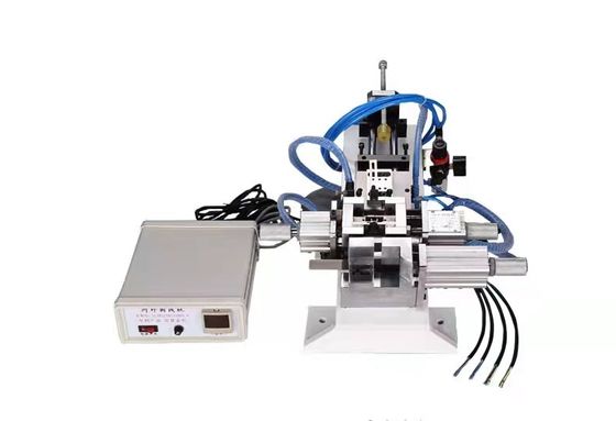 AC220V 100mm Stroke Pneumatic Stripping Machine For Power Cord Making