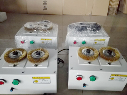 Diameter 1 - 25mm Cable Shielded Layer Brushing Machine