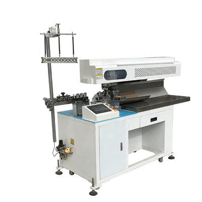 Automatic High Speed Wire Cutting Machine , 42-99999mm Wire Peeling Machine