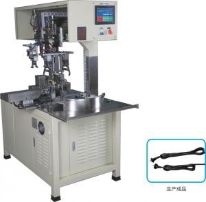Double Cable Tie Wire Wrapping Machine , 1700pcs/hour Cable Winding Machine