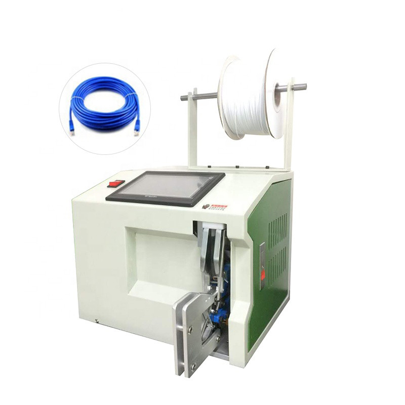 Easy Operation Cable Wire Bundling Machine , 75times/min Cable Tie Machine