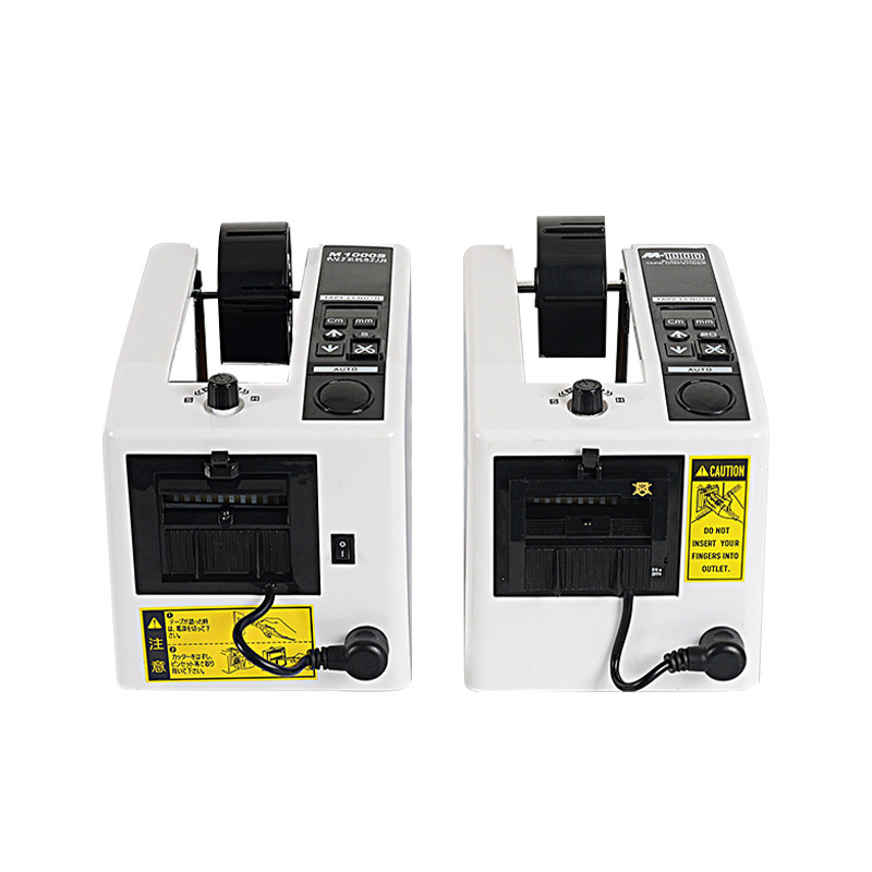 110V 220V Automatic Tape Dispenser , M1000 Tape Cutter Machine Width 7mm-50mm