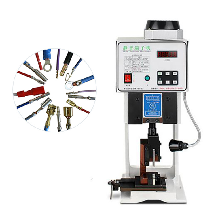 Semi Automatic Crimping Machine with 15KN Pressing Ability 0.45KW Average Power Consumption and 46KG Weight