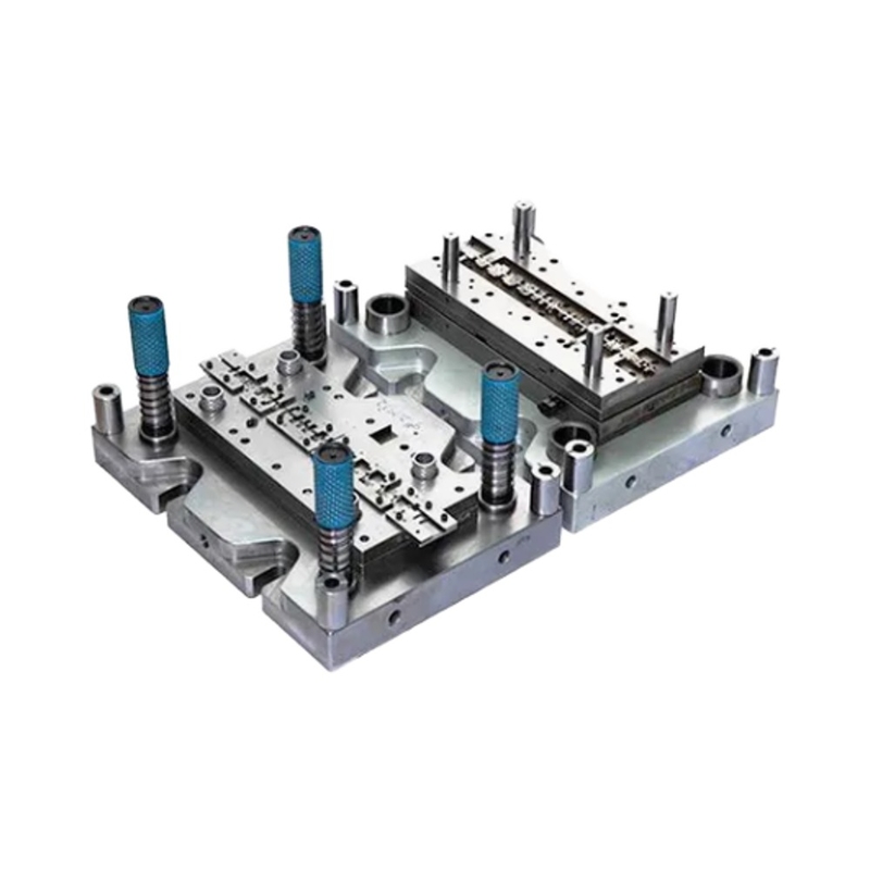 Metal Terminal Crimping Mold with Punching SPM 200 and Save Material 10% for High Speed Press Machine