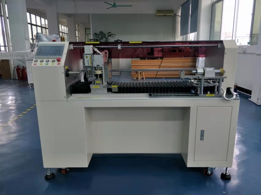 RJ11 Connectors 4P 4C Automatic Coiling Machine For Flexible Telephone Cable