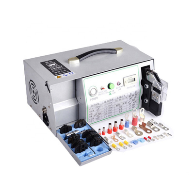 Insulated Terminal Lug Automatic Stripping And Crimping Machine Awg5 16 Square