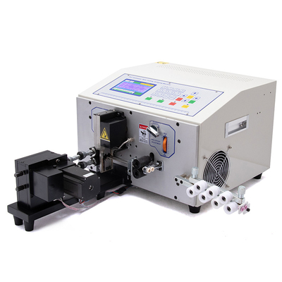 32-10AWG Cable Cutting Wire Stripping And Twisting Machine CX-07B High Productivity