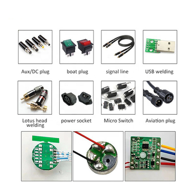 USB Connector Electrical Cable Soldering Machine Tin PCB / LED / Robot Welding