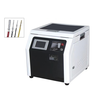 Electric Wire Rotary Stripping Aviation Plug Pin Terminal Crimping Machine 0.5-4mm2
