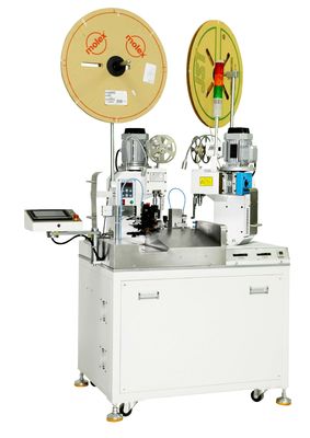 450kg Double Ends Wire Terminal Crimping Machine 30mm Cut Length
