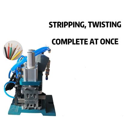 AWG18 Pneumatic Wire Peeling Machine 3mm-25mm Stripping Length
