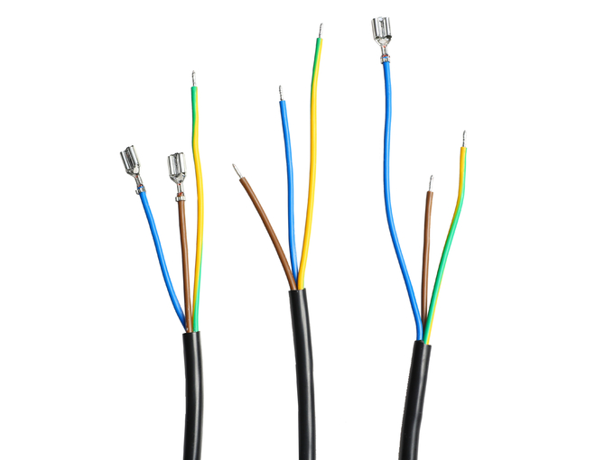 CX2000C Power Cord Making Machine 3 / 4 Cores Cutting Stripping